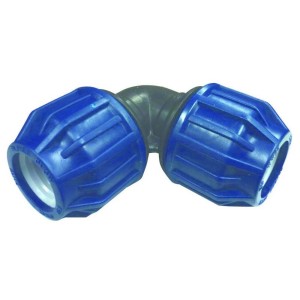 RACCORDO GOMITO A 90 GRADI PN16 MM.25X25 CONF.5 PZ. PER TUBO IRRIGAZIONE INTERRATA