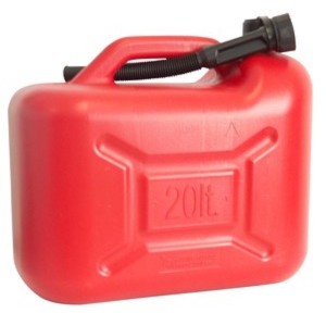 TANICA PER CARBURANTE OMOLOGATA LT.20 BENZINA GASOLIO
