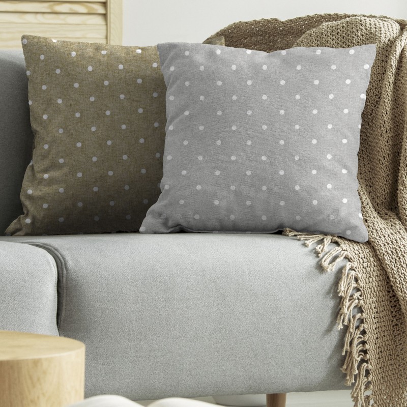CUSCINO TULIPANO CM.43X43 POIS GRIGIO 1810 6PZ CUSCINO TULIPANO CM.43X43 POIS GRIGIO 1810 6PZ