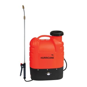 Pompa a Batteria 16 Lt Hurricane Pompa a Spalla Pompa Irrorazione Irrigazione 12 Volt