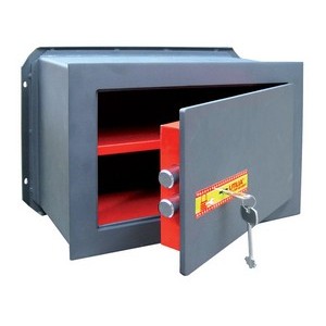 Utilia TOP Security CASSAFORTE DA MURO Chiusura con chiave mm. 360x200x230 h