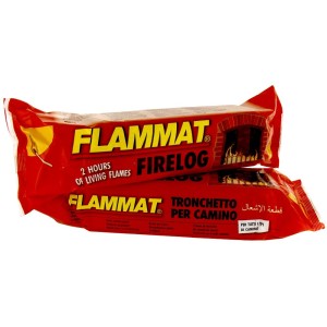 LEGNA TRONCHETTO FLAMMAT FIRELOG KG.1,100 CONF.10 PEZZI STUFA CAMINO