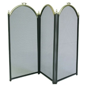 PARASCINTILLE CAMINO 3 ANTE BORDO OTTONE CM. 98X60H