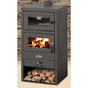 STUFA A LEGNA CON FORNO MOD. BLIST BR - 12,0 Kw - 140 MC