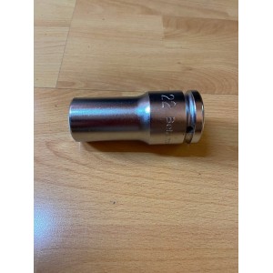 CHIAVE CHIAVI BETA 728 LS BUSSOLA PER MACCHINA CON ATTACCO QUADRO FEMMINA 3/4" DA 22mm CROMATA