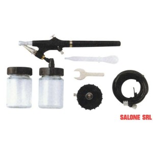 KIT AEROGRAFO AERO PENNA ASTURO MOD.ABS-1 PER MODELLISMO E DECORAZIONE PER COMPRESSORE