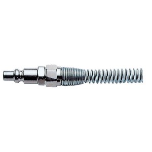 RACCORDO INNESTO PER RUBINETTO RAPIDO CON SPIRALE MM.6X8 PER ARIA COMPRESSA