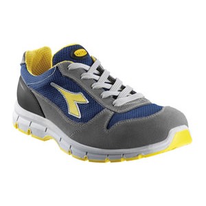 Diadora SCARPE ANTINFORTUNISTICA RUN TEXTILE LOW S1P SRC Col. Grigio/Blu mis. 42