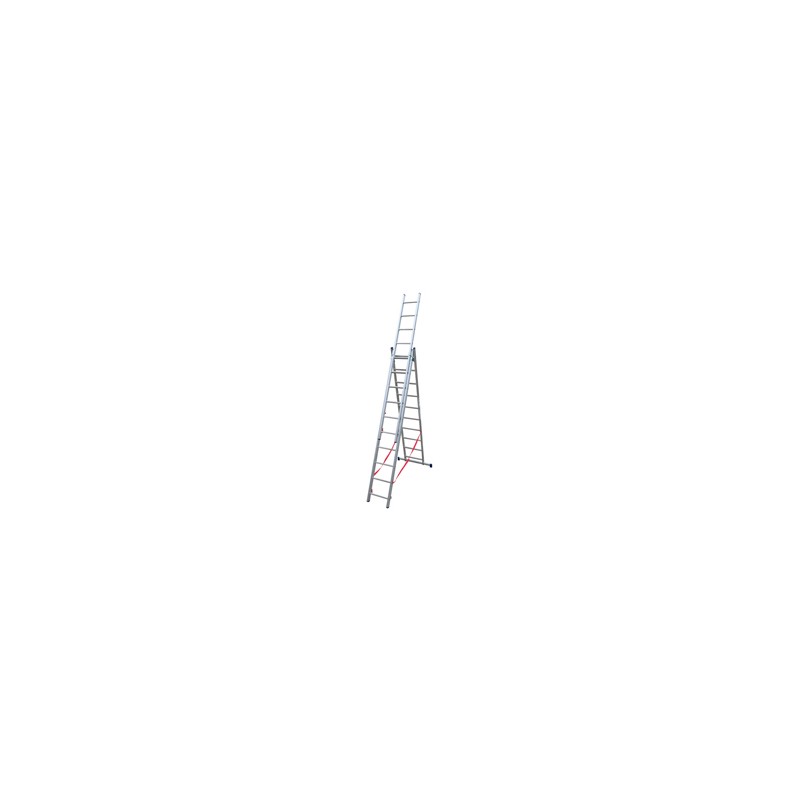 Facal SCALA IN ALLUMINIO A 3 ELEMENTI STILO Gradini N�3x10 H max cm. 622 Facal SCALA IN ALLUMINIO A 3 ELEMENTI STILO Gradini N�3x10 H max cm. 622
