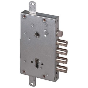 SERRATURA TRIPLICE ANTIFURTO A CILINDRO EUROPEO PER PORTE BLINDATE CISA ART.56415.48