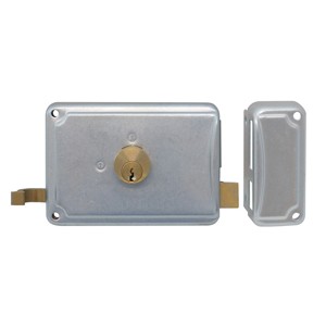F.lli Facchinetti SERRATURA FERRO APPL. 2M+S ZINCATA Art. P27 E.70 Sx