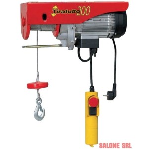 PARANCO ELETTRICO L'EUROPEA TIRATUTTO TT 200 DA KG.200