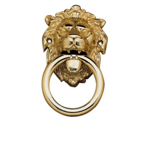 BATTENTE BATTOCCHIO PER PORTONE IN OTTONE MOD.LEONE