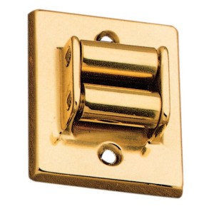GUIDA CINGHIE PER TAPPARELLE 10 pz OTTONE LUCIDO