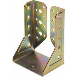 PIASTRA SUPPORTO A PARETE 10 PZ. PER FISSAGGIO TRAVI LEGNO 46X82