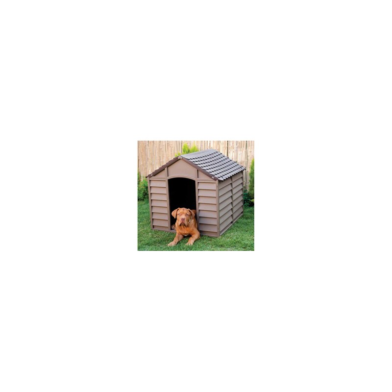 CUCCIA PER CANI cm. 86x84,5x82 h col. Marrone CUCCIA PER CANI cm. 86x84,5x82 h col. Marrone