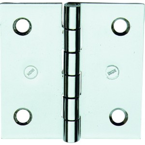 CERNIERA INOX NAUTICA ART.850IN MM.60HX50 PERNO FISSO 12 PZ.