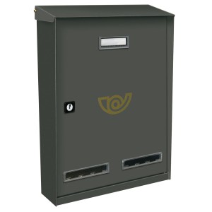 CASSETTA POSTALE RIVISTE TRIMEC MOD.SIRIO 280X110X385H FINITURA GHISA