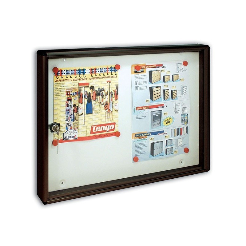 2 PZ BACHECA PORTA AVVISI MAGNETICA MM.55X40X5 COLORE GHISA TRIMEC CONDOMINIO 2 PZ BACHECA PORTA AVVISI MAGNETICA MM.55X40X5 COLORE GHISA TRIMEC CONDOMINIO
