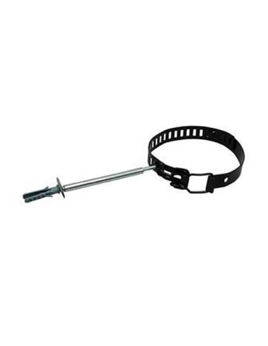 COLLARE FERMATUBO PER TUBI STUFA D.8-12 CM. COLORE BIANCO-MARRONE-NERO (SPECIFICARE IN FASE DI ORDINE)