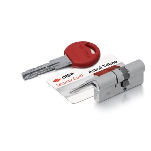 CILINDRO DI SICUREZZA EUROPEO CISA ASTRAL TEKNO OM 311 MM.35-45 ELEVATA RESISTENZA