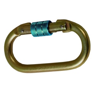 MOSCHETTONE DI SICUREZZA PER CINTURE ED IMBRACATURE ANTICADUTA