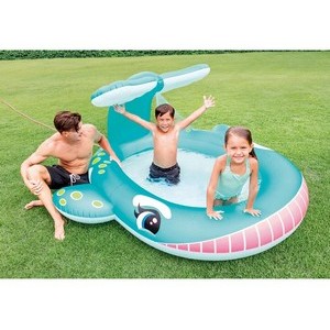 Intex PISCINA GONFIABILE BALENA 201X196X91