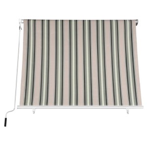 TENDA DA SOLE A CADUTA 300X250HCM VERDE/BEIGE