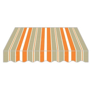 TENDA DA SOLE A CADUTA STRUTTURA ALLUMINIO CM.200X250H DISEGNO P3030 BALCONE