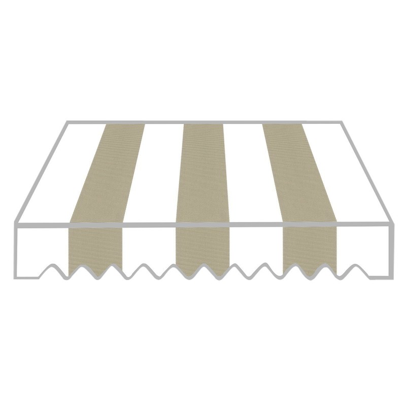 TENDA DA SOLE A CADUTA STRUTTURA ALLUMINIO CM.200X250H DISEGNO P2004 BALCONE TENDA DA SOLE A CADUTA STRUTTURA ALLUMINIO CM.200X250H DISEGNO P2004 BALCONE