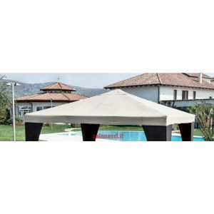 TOP COPERTURA X GAZEBO 3X3 POLIESTERE BEIGE