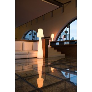 LAMPADA PIANTANA LED MULTICOLORE CON TELECOMANDO MOD.CHLOE CM.39X165