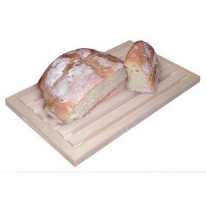 TAGLIAPANE IN LEGNO CHIARO GRIGLIA ESTRAIBILE cm. 38x23x2