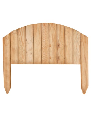 RECINTO STECCATO VAMPIRO ARCO 4 PZ. PER DELIMITARE AIUOLE CM.54X27+20H IN LEGNO DI PINO IMPREGNATO