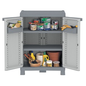 ARMADIO IN RESINA TERRY WAVE 700 UW 70X44X98H CON 2 RIPIANI