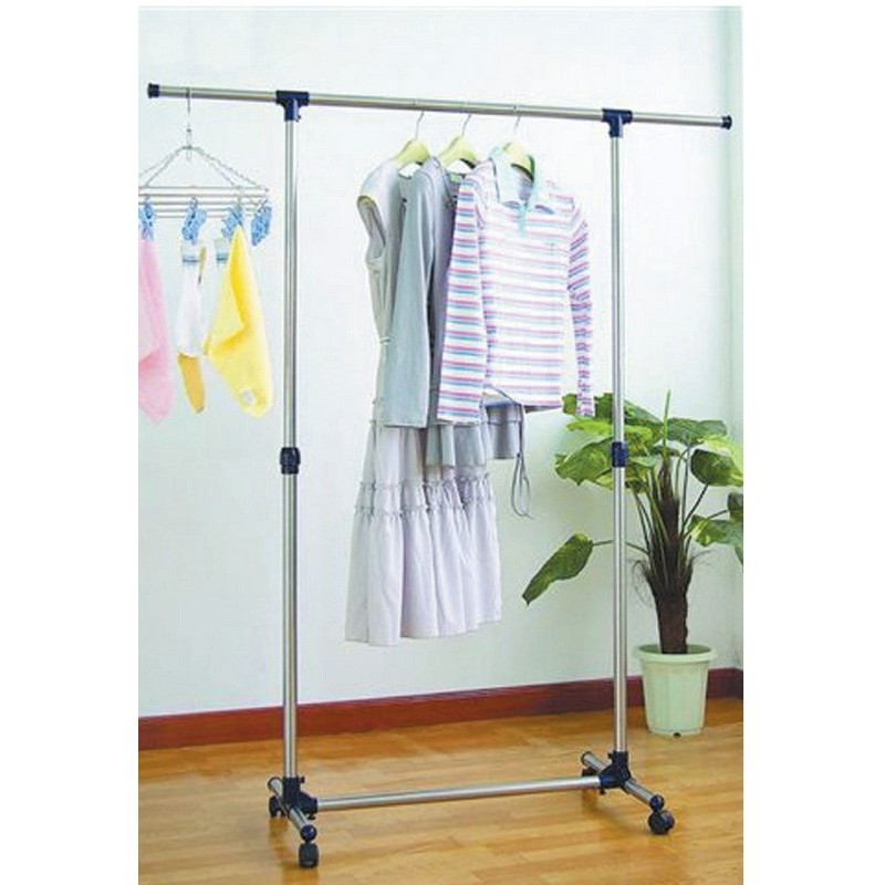 APPENDIABITI TUBOLARE ESTENSIBILE STANDER ATTACCAPANNI 90/135X170H APPENDIABITI TUBOLARE ESTENSIBILE STANDER ATTACCAPANNI 90/135X170H