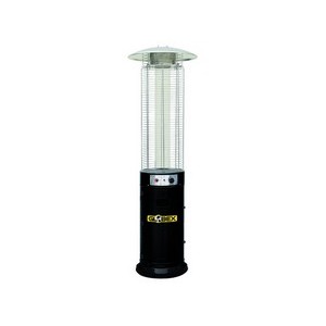 Globex STUFA A FIAMMA CIRCOLARE VOLCANO  11 kW col. nero