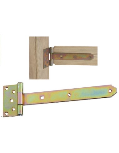 CERNIERA BANDELLA PZ.4 PER LEGNO MM.300 ACCIAIO TROPICALIZZATO