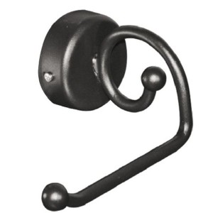 PORTAROTOLO FERRO BATTUTO MOD.DUCHESSA MADE ITALY ARREDO BAGNO