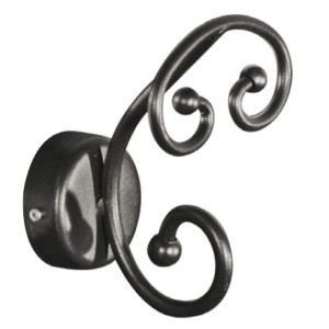 APPENDIABITI FERRO BATTUTO MOD.DUCHESSA MADE ITALY ARREDO BAGNO