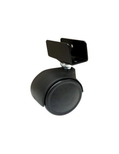 RUOTA PER MOBILE 4PZ MM.40 PIASTRA ROTANTE U GOLA MM.16