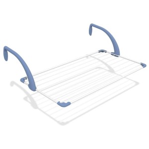 Stendibiancheria DA BALCONE GIMI BREZZA IN ACCIAIO VERNICIATO BRACCI REGOLABILI CM.110X56