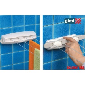 Stendibiancheria GIMI ROTOR 4 FILI SALVASPAZIO FILI REGOLABILI