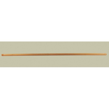 10 PZ. MANICO LEGNO PER SCOPA D.22 ATTACCO FILETTATO CM.130