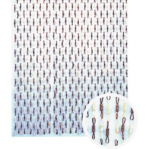TENDA MOSCHIERA MAIS CM.125X240 DIS.01061  ZANZARIERA ANTI MOSCHE