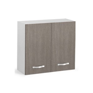 Mobile Cucina Pensile 2 Ante 80X30X72H FINITURA LARICE GRIGIO