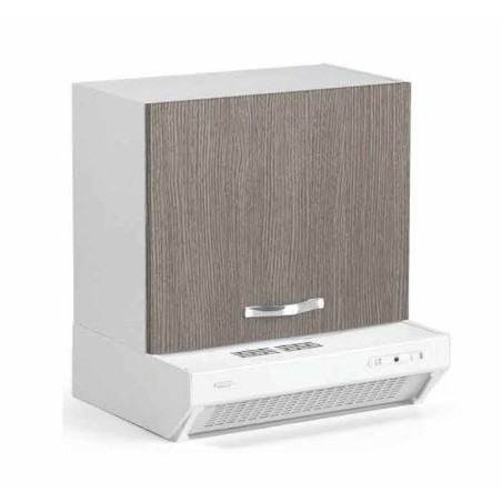 Mobile Sopracappa Cucina Pensile 1 Anta 60X30X49H FINITURA LARICE GRIGIO