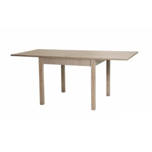 KIT TAVOLO ALLUNGABILE 90X90/180X79H GAMBE MM.50X50 FINITURA LARICE GRIGIO