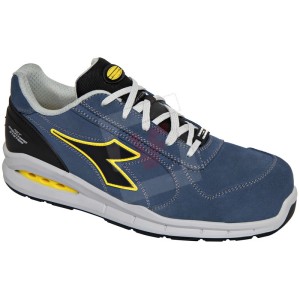 Diadora SCARPE ANTINFORTUNISTICA RUN NET AIRBOX LOW BASSE S3 SRC Col. Blu mis. 42
