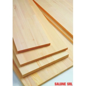 TAVOLA MENSOLA 5 PZ.ABETE LAMELLARE LEVIGATO CM.100X30X1,4 TAVOLE LAMELLARI